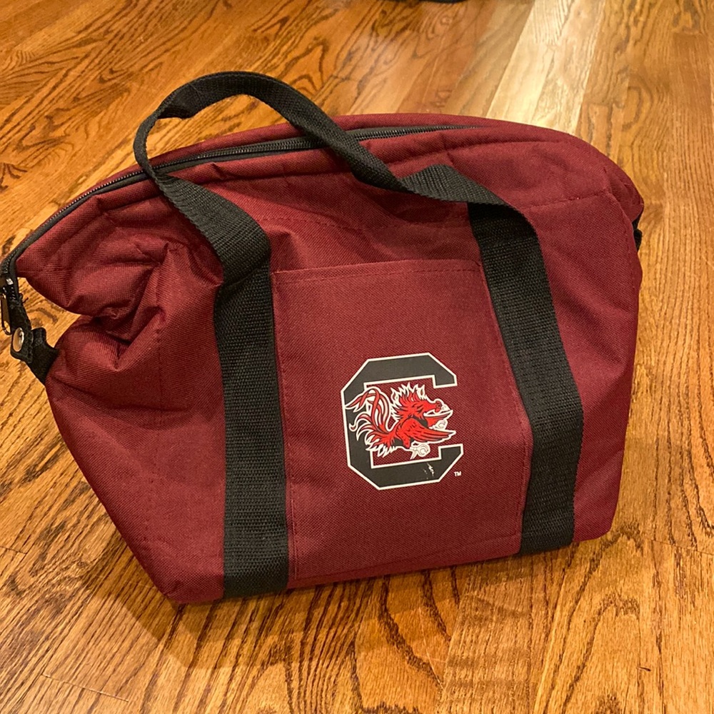 Game cock logo sport cooler tote